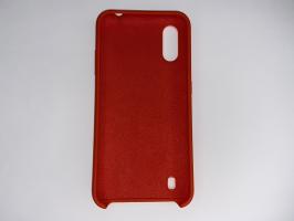 Чехол Silicone Cover для Samsung Galaxy A01, A015F (2019)/ M01, M015F (2020) красный_1