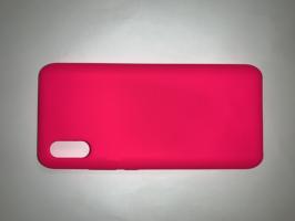 Чехол Silicone Cover для Xiaomi Redmi 9A (2020) яроко-розовый_1
