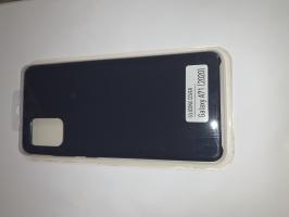 Чехол Silicone Cover для Samsung Galaxy A71, A715F (2019) черный_0
