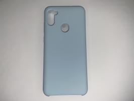 Чехол Silicone Cover для Samsung Galaxy M11, M115F (2020), A11, A115F (2020) голубой_0