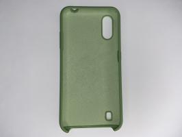 Чехол Silicone Cover для Samsung Galaxy A01, M01 мятно-зеленый_1