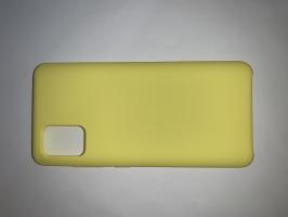Чехол Silicone Cover для Samsung Galaxy A51, A515F (2019) ярко-желтый_1