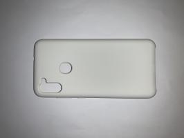 Чехол Silicone Cover для Samsung Galaxy A11, A115F (2020) белый_1
