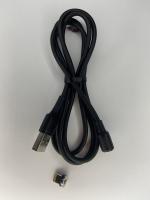 USB кабель HOCO X52 Sereno Lightning 8-pin, 1м, магнитный, PVC (черный)_1