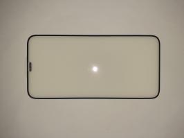 Защитное стекло для iPhone 11/Xr 10D Dust Proof Full Glue защитная сетка 0,22 мм (черное)_1