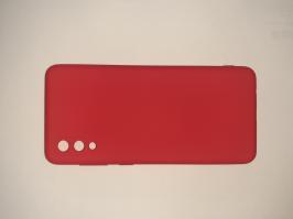 Чехол для Samsung Galaxy A02, A022F Silicone Cover Slim, красный_0