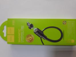 USB кабель HOCO X52 Sereno Magnetic MicroUSB, 1м, магнитный, PVC (черный)_1