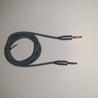 Аудиокабель HOCO UPA03 Noble Sound 3.5 мм, 1м, нейлон (серый)_1