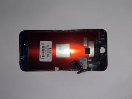 LCD дисплей для AppleiPhone 8 с рамкой крепления, (яркая подсветка) черный (AAA) 1-я категория_1