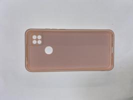 Чехол для Xiaomi Redmi 9C матовый силикон с вставкой внутри, розовый песок_1