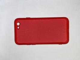 Чехол для iPhone 6, 6S Silicone Cover Slim, софт-тач, матовый, красный_1