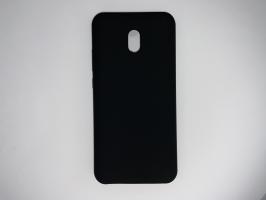Чехол Silicone Cover для Xiaomi Redmi 8A (2019) черный_0