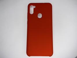 Чехол Silicone Cover для Samsung Galaxy M11, M115F (2020), A11, A115F (2020) красный_0