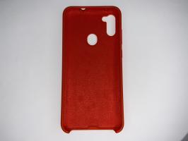 Чехол Silicone Cover для Samsung Galaxy M11, M115F (2020), A11, A115F (2020) красный_1