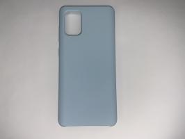 Чехол Silicone Cover для Samsung Galaxy A71, A715F (2019) голубой_0