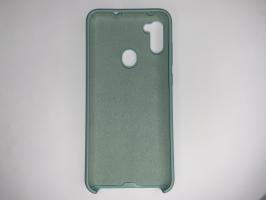 Чехол Silicone Cover для Samsung Galaxy M11, M115F (2020), A11, A115F (2020) синий океан_1