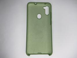 Чехол Silicone Cover для Samsung Galaxy M11, M115F (2020), A11, A115F (2020) зеленый_1