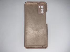 Чехол Silicone Cover для Xiaomi POCO M3, розовый_1