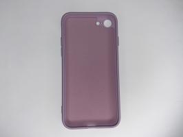 Чехол для iPhone SE 2020/ 8/ 7 Silicone Cover Slim, софт-тач, матовый, сиреневый_1