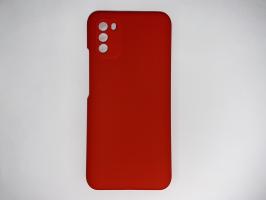 Чехол Silicone Cover для Xiaomi POCO M3, красный_0