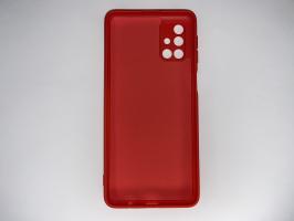 Чехол для Samsung Galaxy M31s, M317F Silicone Cover Slim, софт-тач, матовый, красный_1