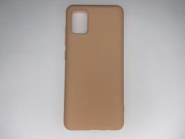 Чехол для Samsung Galaxy A51, A515F Silicone Cover Slim, софт-тач, матовый, розовый песок_0