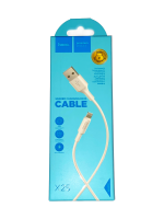 USB кабель HOCO X25 Soarer Lightning 8-pin, 1м, PVC (черный)_0