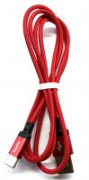 USB кабель HOCO X14 Times Speed Type-C, 1м, TPE (черный/красный)_1
