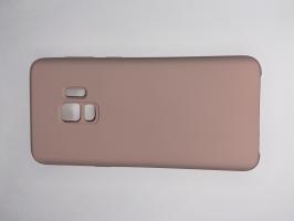 Чехол Silicone Cover для Samsung Galaxy S9, G960F (2018) розовый песок_0