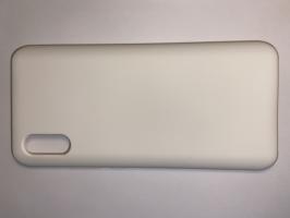 Чехол Silicone Cover для Xiaomi Redmi 9A (2020) белый_0